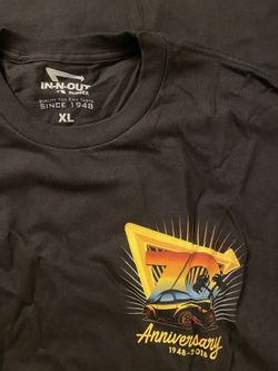 In N Out T Shirt - Men’s - XL - New - 70th Anniversary