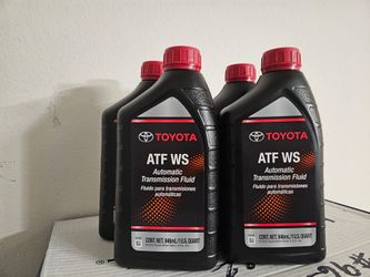 Toyota ATF WS Automatic Transmission Fluid 4-Pack
