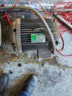 Lincoln 20HP 3 Phase 256T Motor
