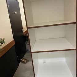 Open Storage Cabinet For Extra Storage And Organizing