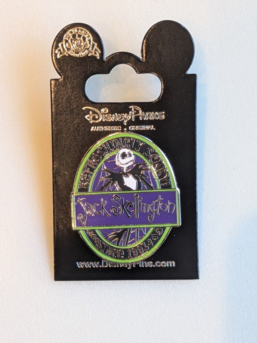 Jack Skellington Refreshingly Scary Disney Trading Pin