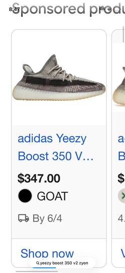 $280 Authentic Yeezy boost 350 size 10 in men’s