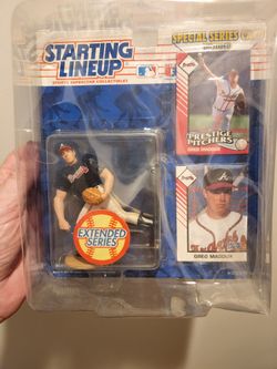 1993 Starting Line UP Greg Maddux Extended Series