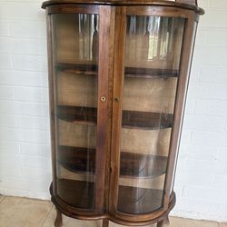 Wood Curio cabinet