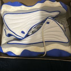 Jordan Royale White And Blue Pro Strong