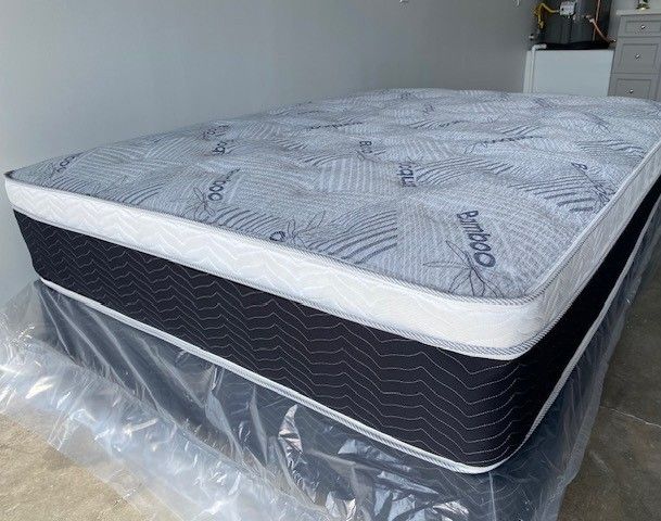 Full Euro Bamboo Pillow Top!!