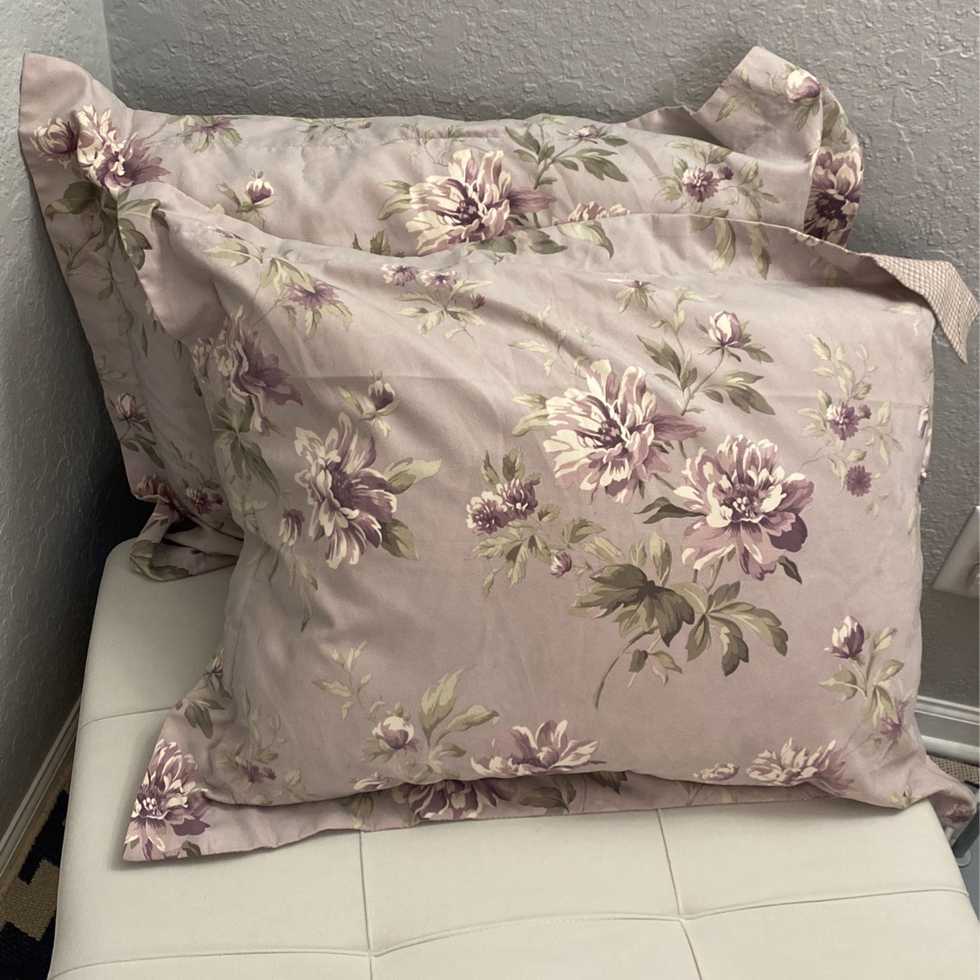 Two Beautiful Brand New Pillows And Cases