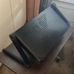 Adjustable laptop Stand With fan.