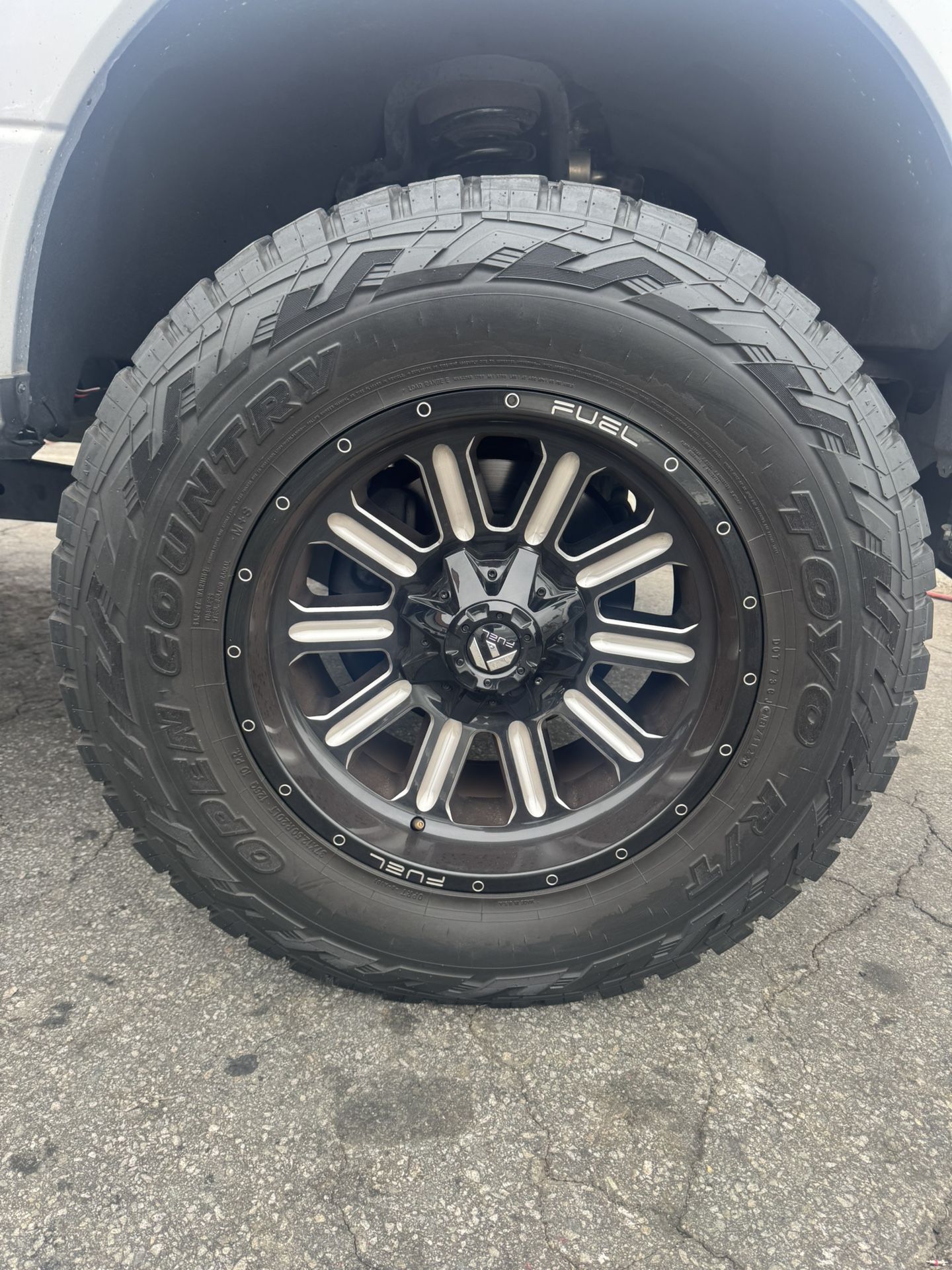 F250 F350 Wheels And Tires Fuel 20s 37s Open Country