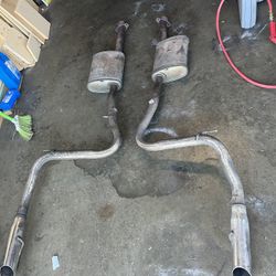 Muffler for mustang cobra