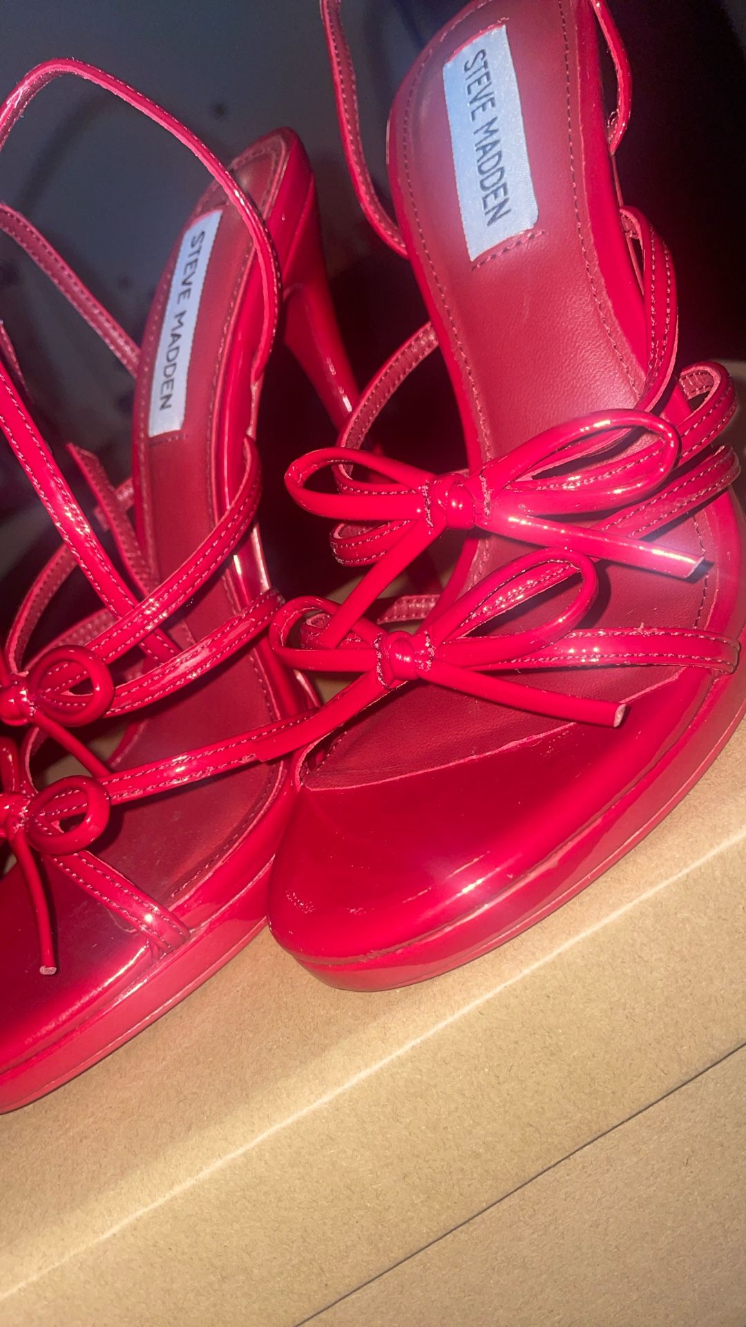 Red High Heels - Steve Madden