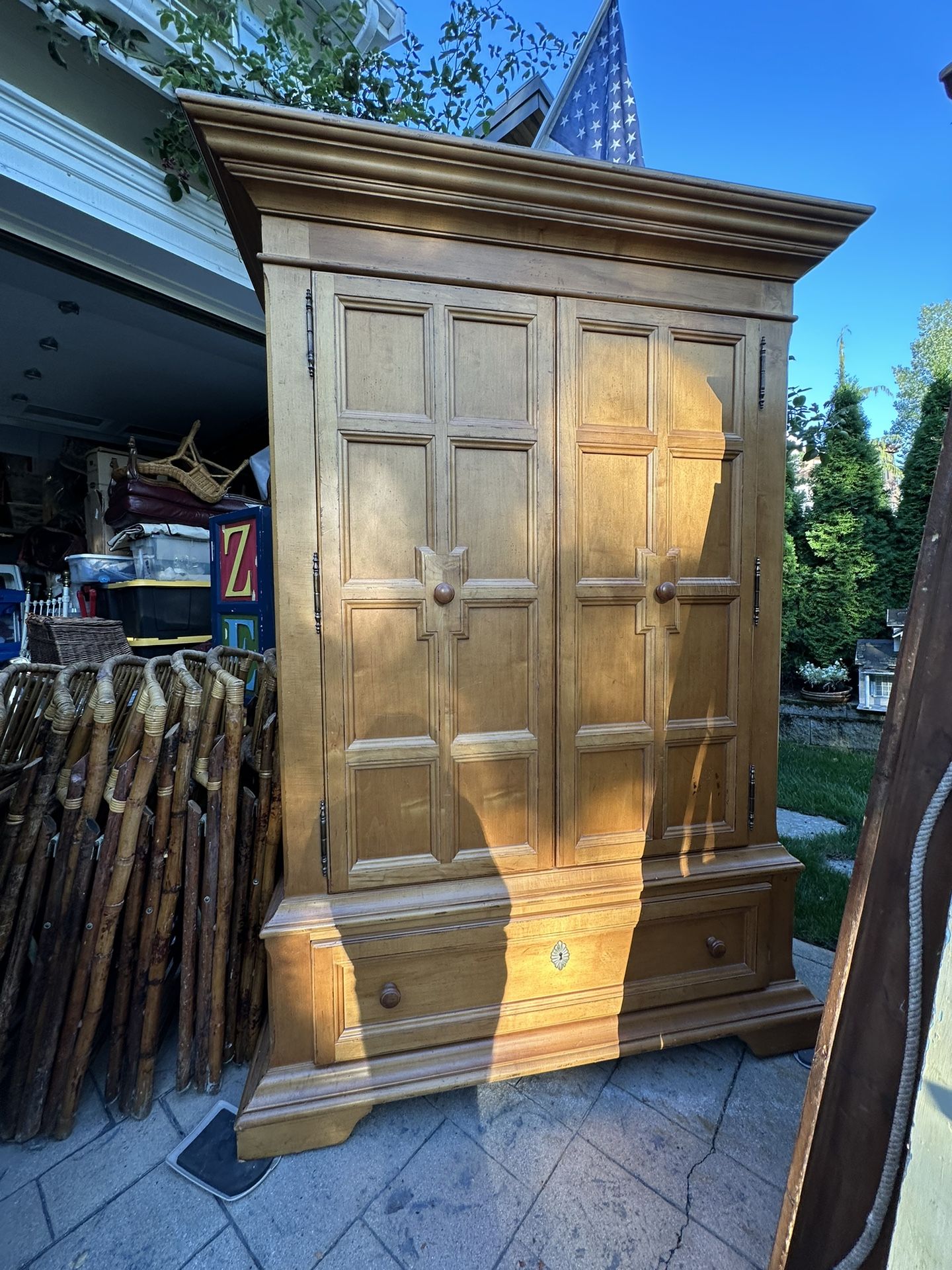 Drexel Heritage Pine Armoire