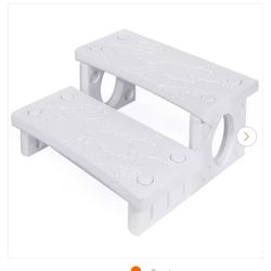 XtremepowerUS Deluxe 2-Step Multi Purpose Spa Hot Tub Pool RV Campers Deck SKU: 75163