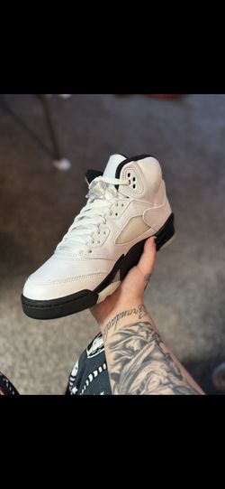 Jordan 5 "white Black"
