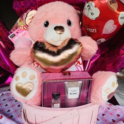 Large Victoria’s Secret Valentine’s Gift Basket