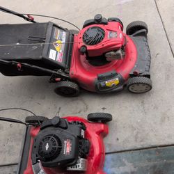 Gas Power Briggs And Stratton Mowers 