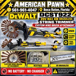 DEWALT DCST922 20V MAX XR Brushless Folding String Trimmer Custom Wire Head