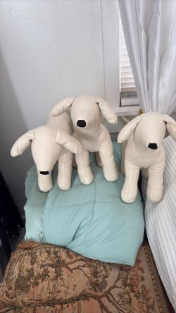 Leather Dog Mannequin