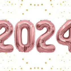 Zesion 40 In. Rose Gold 2024 Numbers
