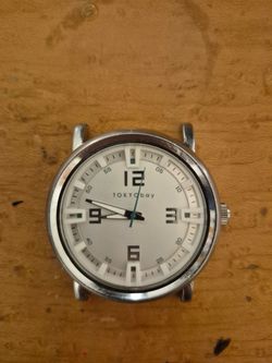 TOKYObay Silver Watch Face No Band