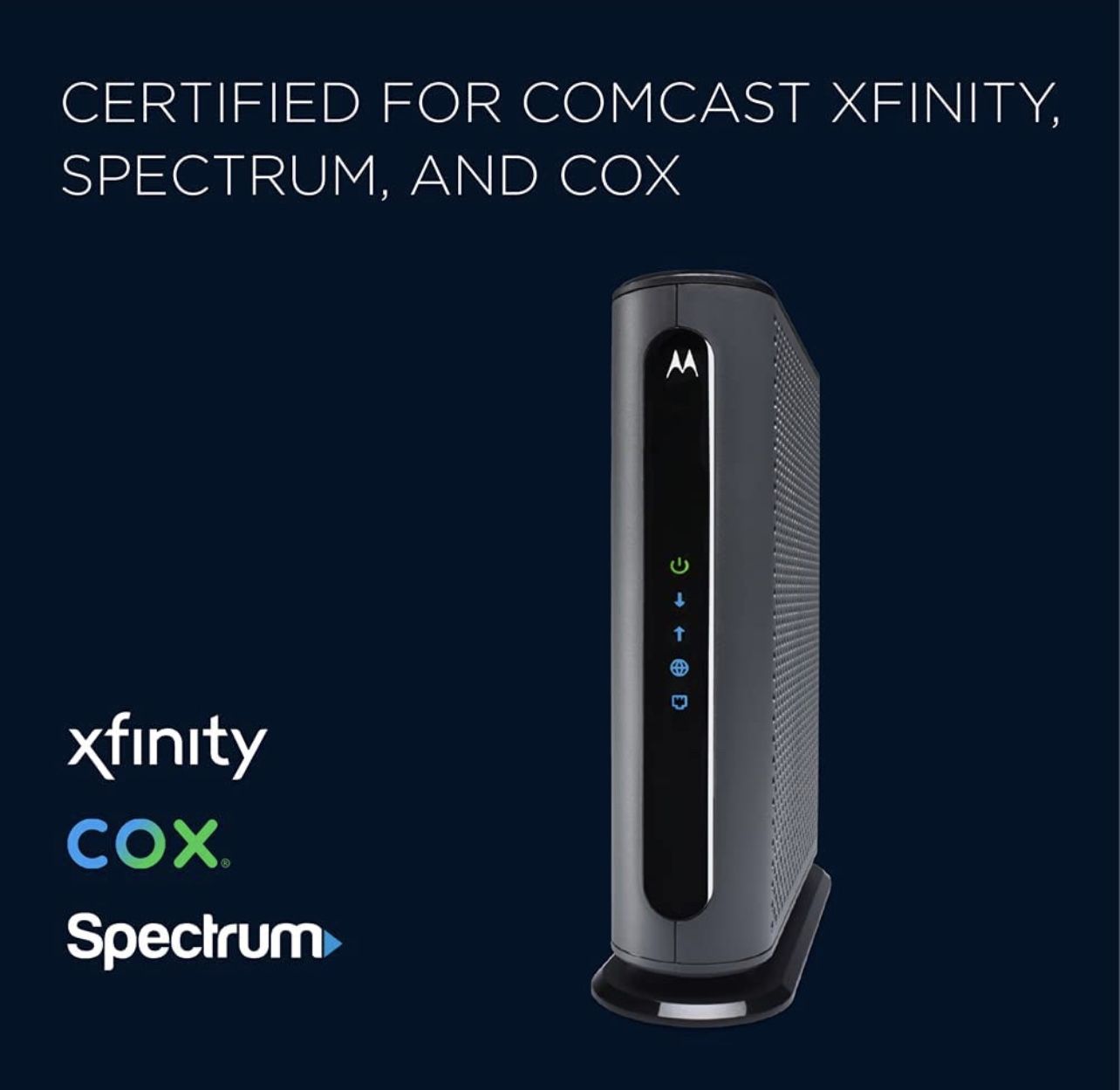MOTOROLA DOCSIS 3.1 Cable Modem.