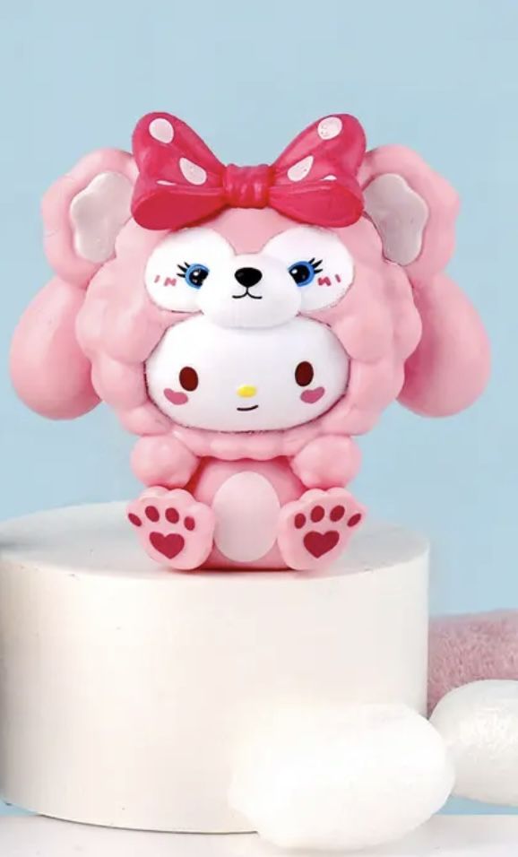 SANRIO Hello Kitty Handcrafted Statue - Charming Collectible Figurine for Home & Office Decor, Unique Desk Accessory with Vibrant Art Design, Perfect