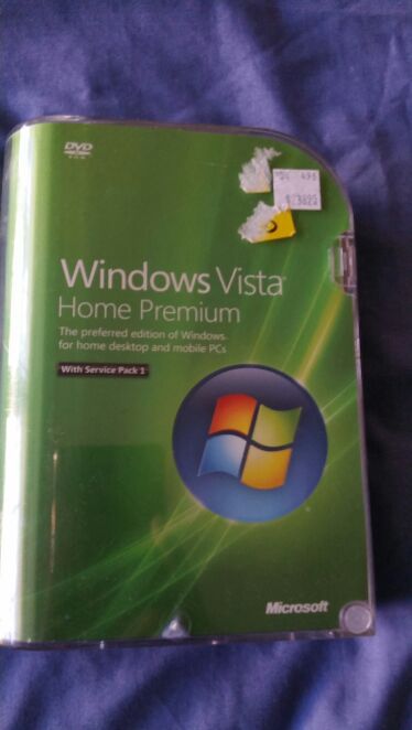 Windows Vista home premium with service pack 1
