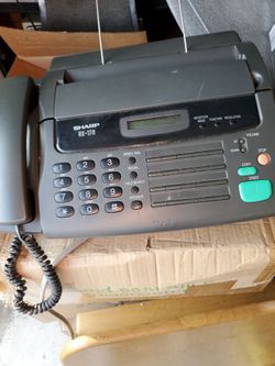Sharp fax machine