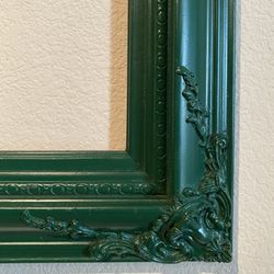 Large Satin Green Frame