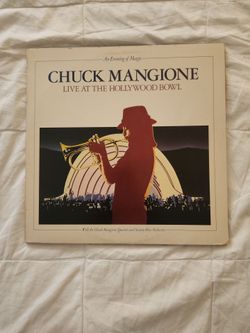 Chuck Mangione Vintage Vinyl Live At The Hollywood Bowl 2 LP Secret Stash AS IS