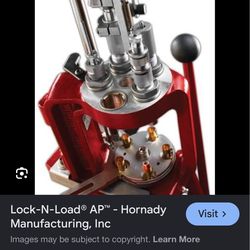 Hornady Ap Lock - Load Reloading press