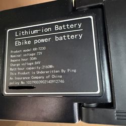 E Bike Battery Kit
