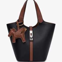 H Picotin Bag with Charm BNNU