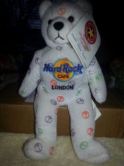 Hard rock cafe teddy bear