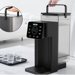 Instant Hot Water Dispenser Countertop for Rapid Heating, Electric Kettle with 6 Temperature Settings & 4 Volume Options, Water Boiler with 3L Removab