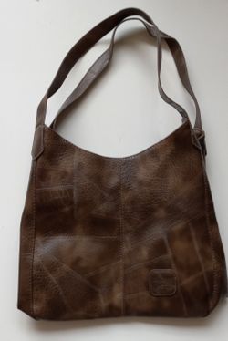 Handbag. Faux Leather. Brown. NEW. Unbranded