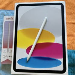 Apple iPad 10th Generation (2022 model /new sealed ) 256gb with Pencil, keyboard & Case 