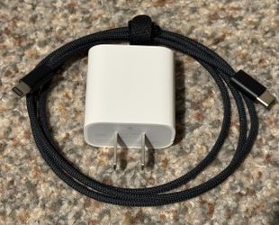 Apple USB-C Fast PD Wall Charger with Lightning Cable
