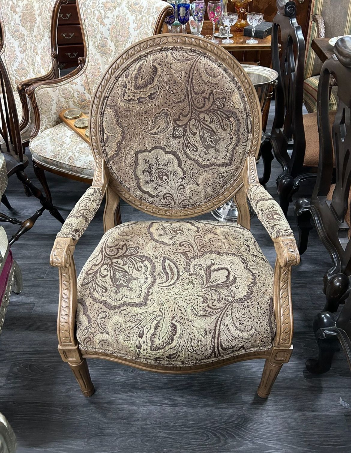 Vintage Henredon Style Armchair