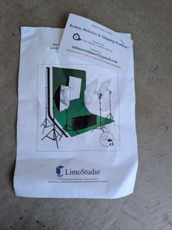 LimoStudio Photography Lighting Kit - Backdrop, Stands, Softbox