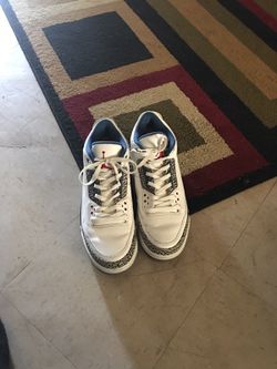 True blue 3s size 13