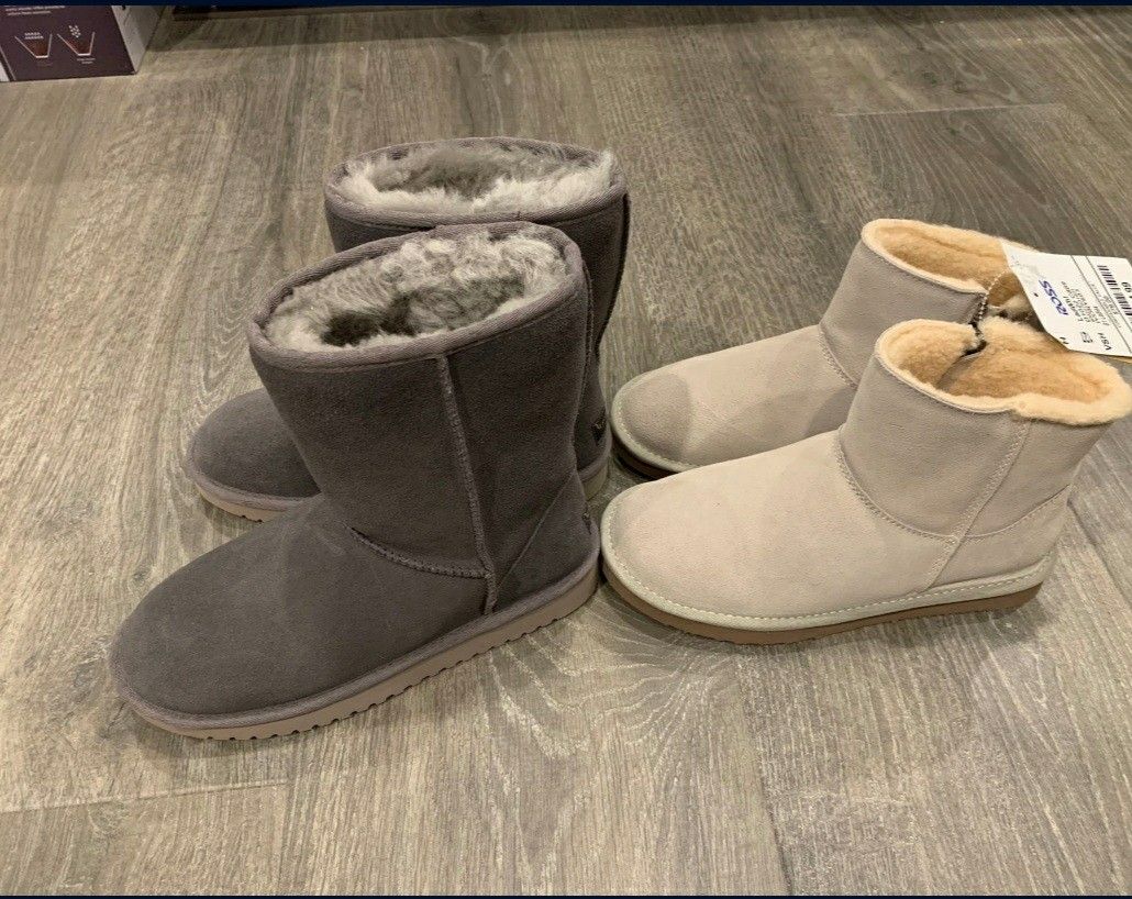 NEW UGG Koolaburra Suede Leather Boots Size 7