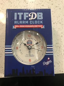 Dodgers ITFDB Alarm clock