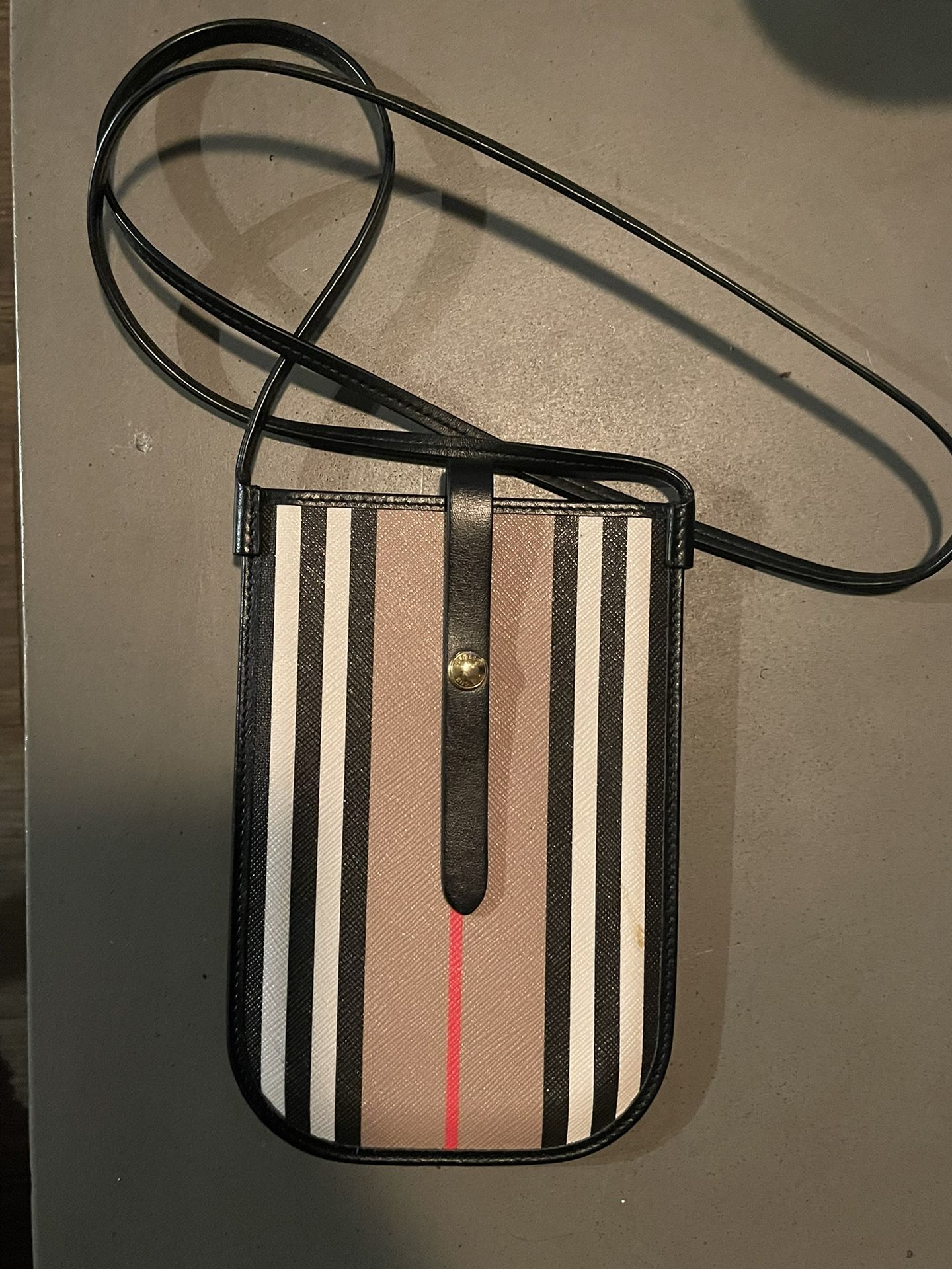 Burberry Plaid Mini Purse