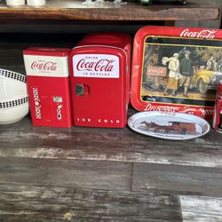 Coca-Cola Collectible Bundle- Vintage Style Decor Lot 