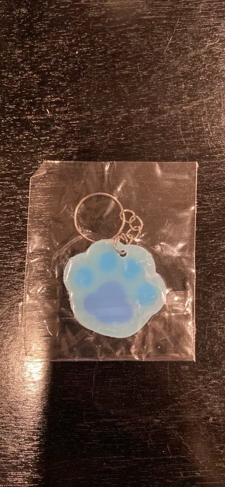 49 Total Dog Paw Key Chain