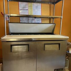 Sandwich And Salad Preparation Refrigerator 