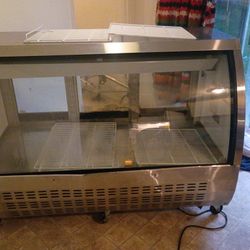 U-star Usdc 82-82" Full Service Deli Case W/Curved Glass 