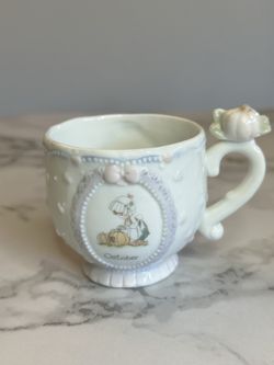 October Precious Moments Tea Cup