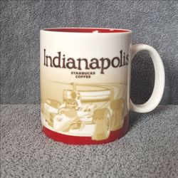 2009 Starbucks Indianapolis Global Icon Series 16oz Coffee Mug